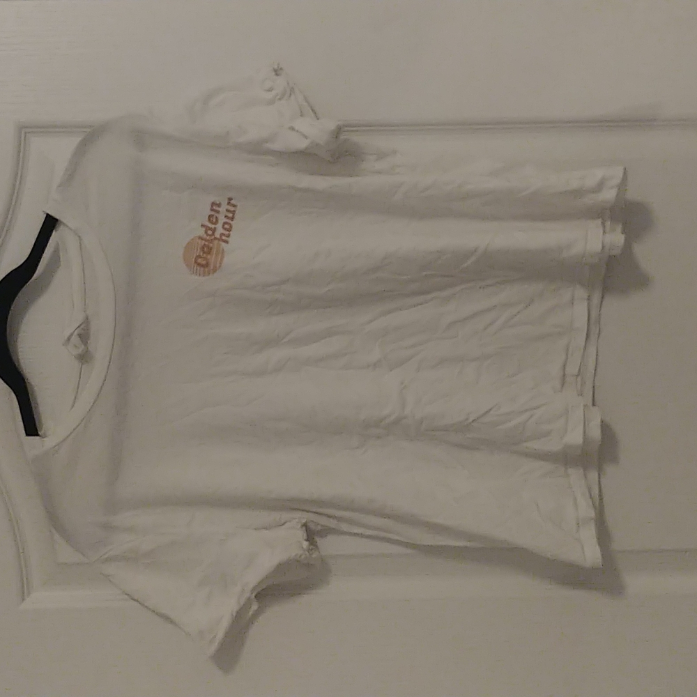 Boxy cropped tee- XL